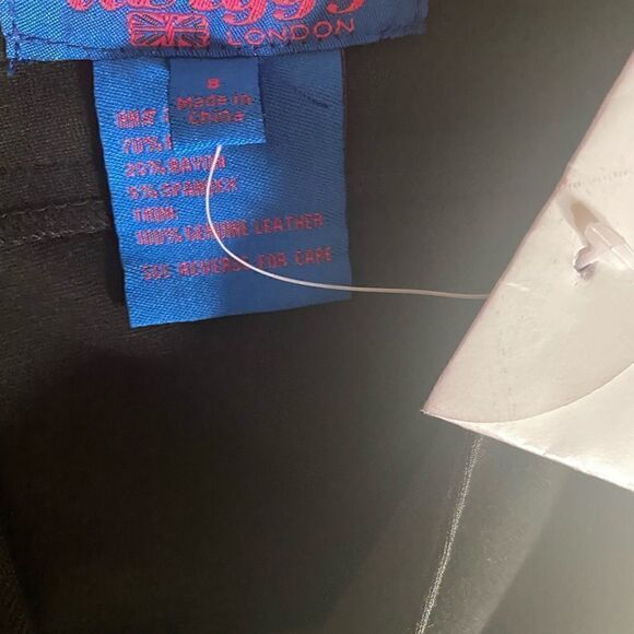 NWT Twiggy London 8 Edgy Pull On Pants - Picture 4 of 7